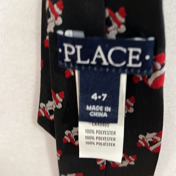 Santa Christmas Tie (boys) - Picture 3 of 3